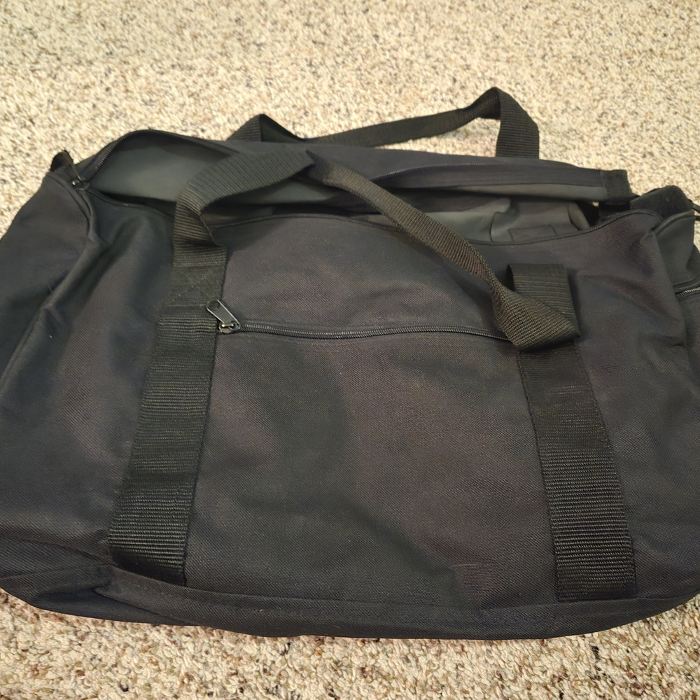 Black Slim Weekender Bag